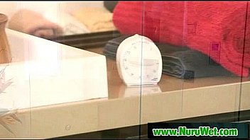 Big tit masseuse gives pleasure to horny client 10