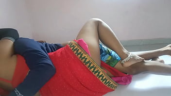 Hot sexy indian wife red saree sex Hot sexy indian wife red saree sex
