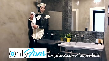 Maid has to clean the mess