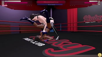 Korra vs asami kyfc sexfight strap on sex