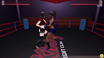 Korra vs asami kyfc sexfight strap on sex