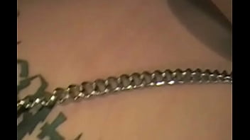 Soon the tattooed babe is getting her booty spanked before she feels a strap on in her pussy