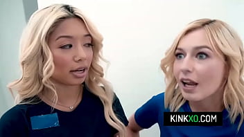 Soccer teen bffs fuck with pervy neighbor just to their debt