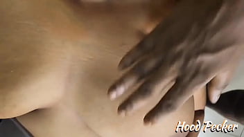 Playing with my neighbor's huge boobs