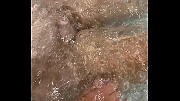 Soaking in a tub cant wait to get my fingers deep in my pussy