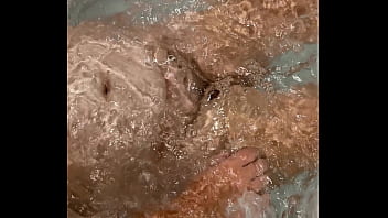 Soaking in a tub cant wait to get my fingers deep in my pussy