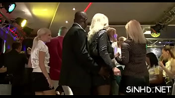 Nice Looking Sweethearts Are Wet With Lusty Needs During Club Partying thumbnail