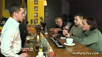 Her First Bukkake Party Orgy thumbnail