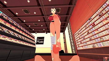 Megumin cosplayer’s intimate exploration begins