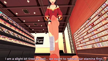 Megumin cosplayer’s intimate exploration begins