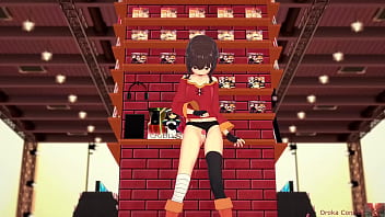 Megumin cosplayer’s intimate exploration begins