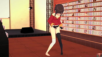 Megumin cosplayer’s intimate exploration begins