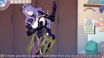 Fucking a purple haired female knight