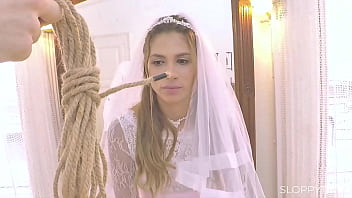 Princess bondage cheating bride * cuckhold * barbie doll dildo