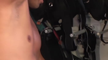 Finally naudia opens her mouth like a good slut and takes a mouthful of cum