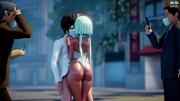 Hentai naked girl dancing