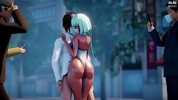 Hentai naked girl dancing