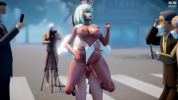 Hentai naked girl dancing