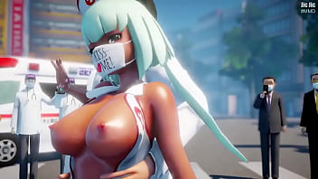 Hentai naked girl dancing