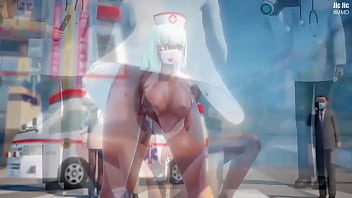 Hentai naked girl dancing