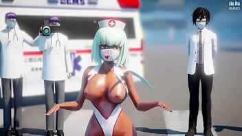 Hentai naked girl dancing