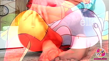 Girl grinding on soles to piglet's nightmare 2
