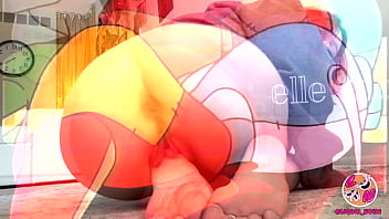 Girl grinding on soles to piglet's nightmare 2