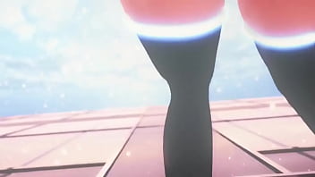 Miku moves her body for her fans