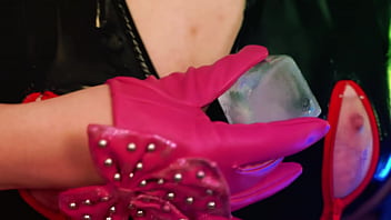 Strap on fuck of big ass slut deep throat and pussy stretching training arya grander & fetishaura