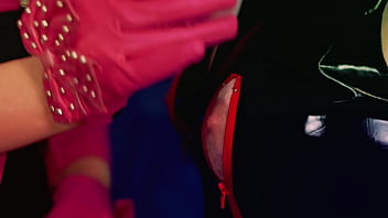 Strap on fuck of big ass slut deep throat and pussy stretching training arya grander & fetishaura