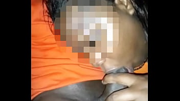 Blow job in his wife car