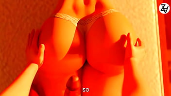 Mature woman shares deep passion with young man 3d animation origional story scene