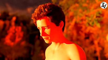 Mature woman shares deep passion with young man 3d animation origional story scene