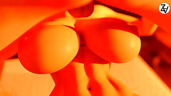 Mature woman shares deep passion with young man 3d animation origional story scene