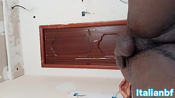 Latina bounces her ass on a big black cock
