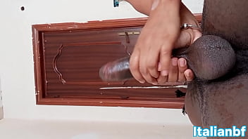 Latina bounces her ass on a big black cock