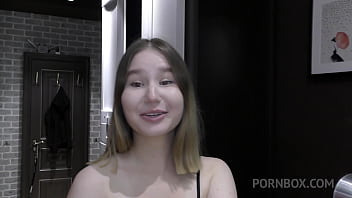 Teacher fucks student in the girls' dormitory in the shower