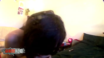 Brunette teen deep fucked by a tattooed man