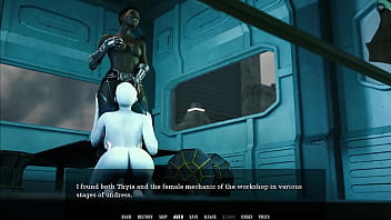 Tales from the unending void #30 slutty alien girl eats interracial girls pussy