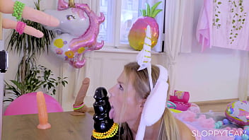 Hottie blowbang 101 dildos bbc black white bick cocks