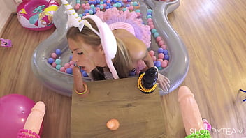 Hottie blowbang 101 dildos bbc black white bick cocks