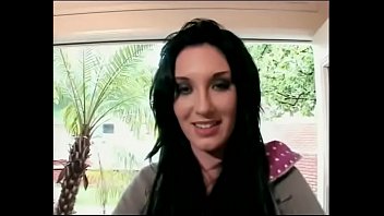 Hot ass teen on sofa gets fucking in different positions by dong