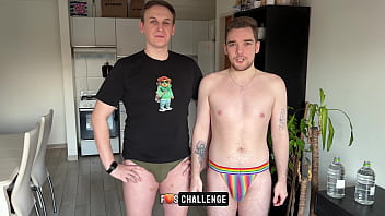 Gay water challenge with my boyfriend gone wild