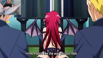 Horny vampire fucking three students