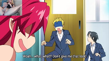 Horny vampire fucking three students