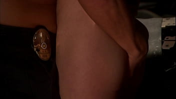 A bad detective demands of a sexy female mechanic close cooperation meaning fucking her pussy ass and more