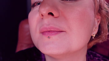 Popping candy teeth fetish and medical gloves arya grander