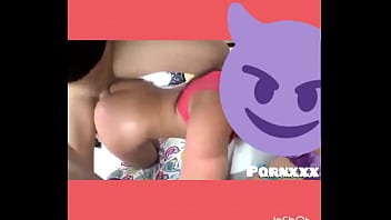 Teen girl records getting fucked in the ass