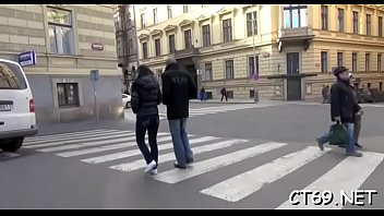 The thick erected cock delivers lots of orgasms to a immodest bitch