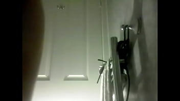 Me putting a dildo up my ass